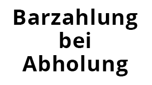 Logo Barzahlung bei Abholung